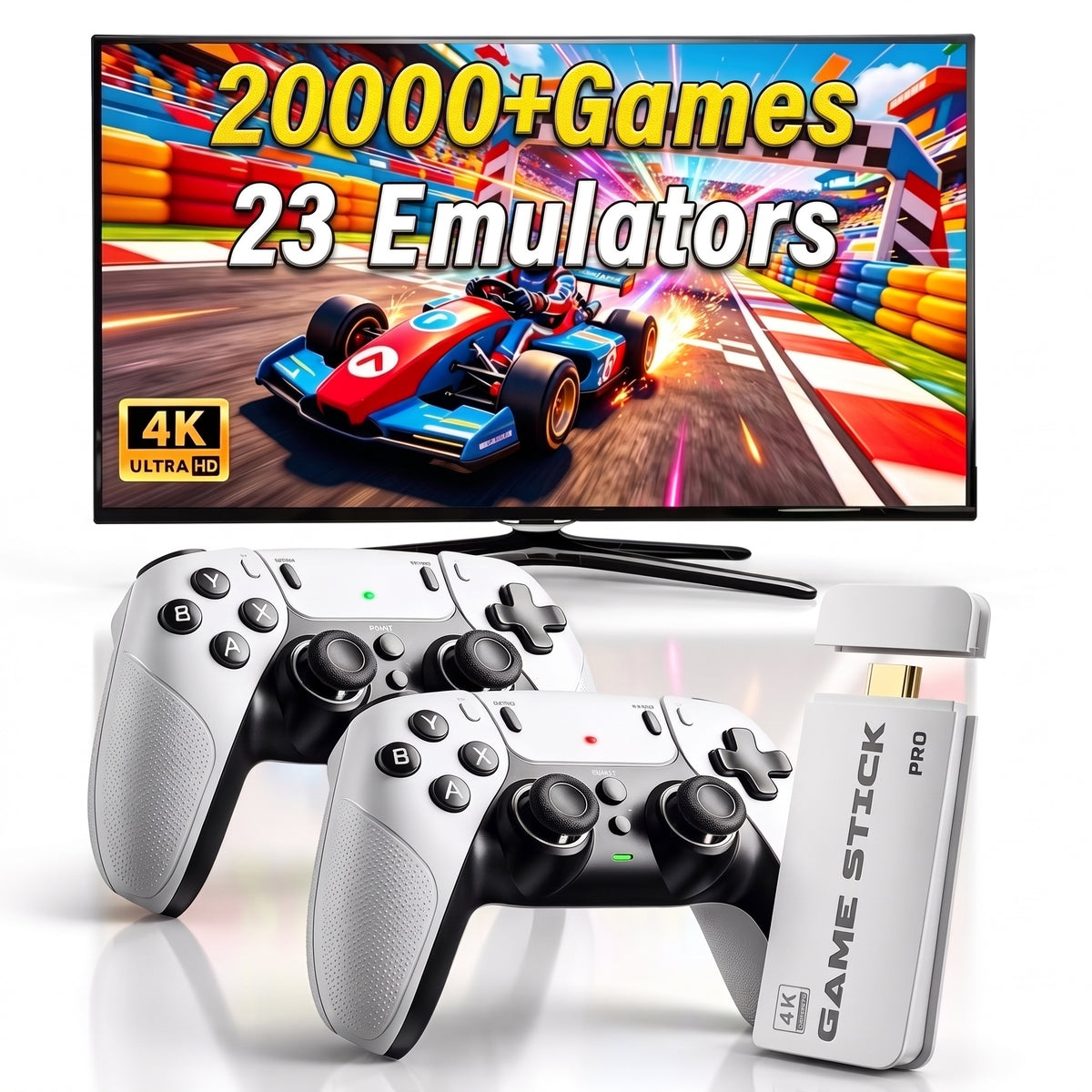 Consola Retro CON 20000 JUEGOS Y 23 EMULADORES