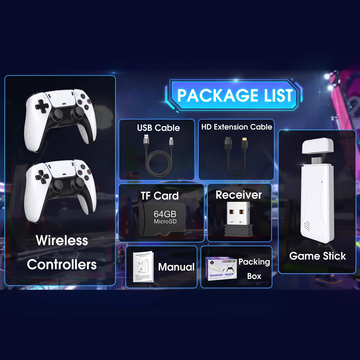 Consola Retro CON 20000 JUEGOS Y 23 EMULADORES